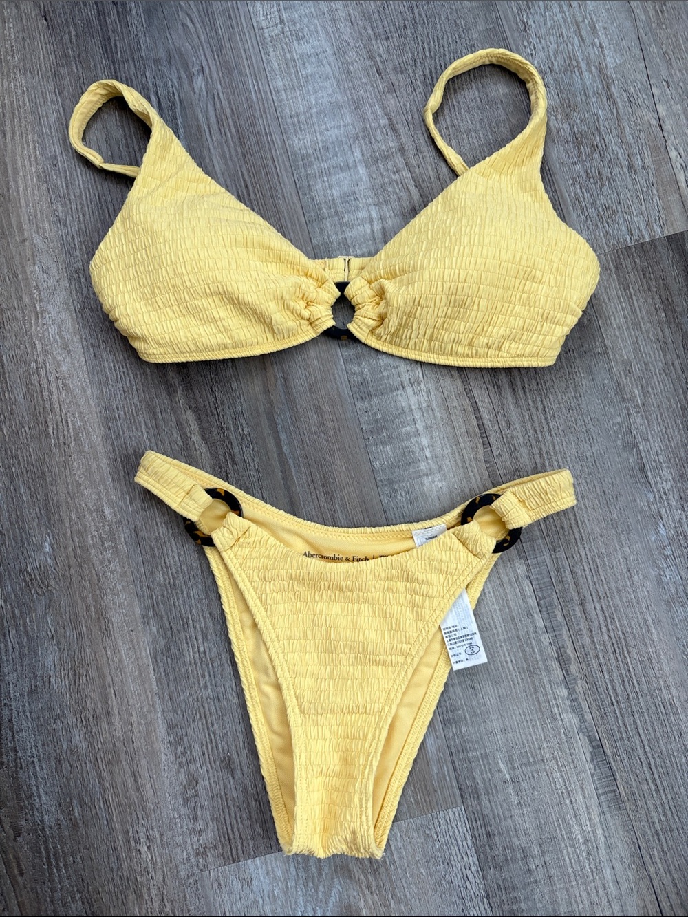 Abercrombie Yellow Bikini